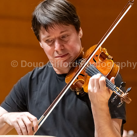 Pacific Symphony VIP dinner and rehearsal for Joshua Bell & Larisa Martínez: Voice & the Violin