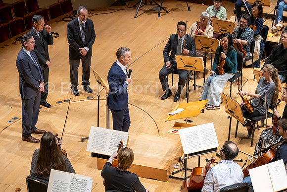 Pacific Symphony - Introduction of Alexander Shelley to the Orchestra