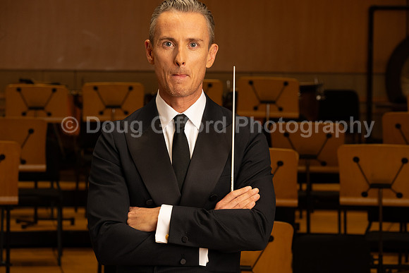 Media Portraits of Alexander Shelley, the Pacific Symphony's new Artistic and Music Director