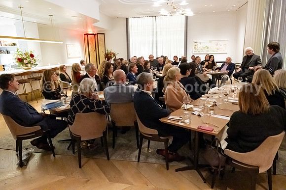 Pacific Symphony VIP dinner and rehearsal for Joshua Bell & Larisa Martínez: Voice & the Violin