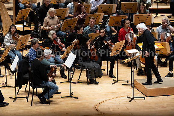 Pacific Symphony VIP dinner and rehearsal for Joshua Bell & Larisa Martínez: Voice & the Violin