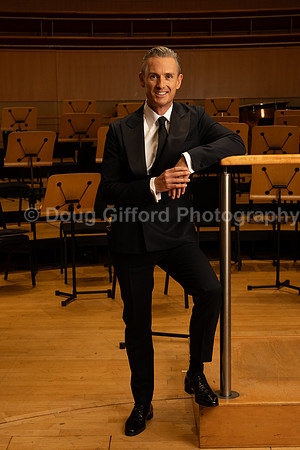 Media Portraits of Alexander Shelley, the Pacific Symphony's new Artistic and Music Director