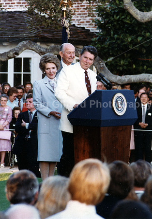 Ronald and Nancy Reagan, Santa Barbara, California