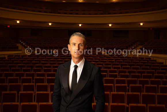 Media Portraits of Alexander Shelley, the Pacific Symphony's new Artistic and Music Director