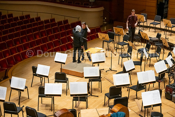 Pacific Symphony VIP dinner and rehearsal for Joshua Bell & Larisa Martínez: Voice & the Violin