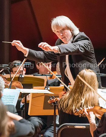 Carl St. Clair conducts the Pacific Symphony performs at Musco Center for the Arts