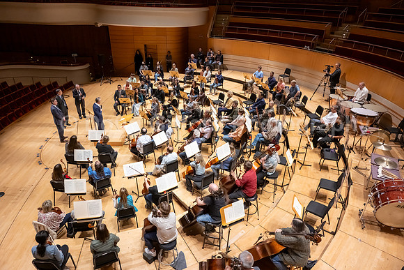 Pacific Symphony - Introduction of Alexander Shelley to the Orchestra