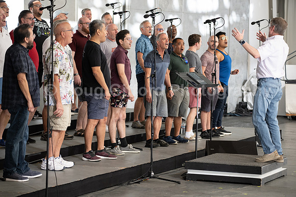 MenAlive at the Hollywood Bowl