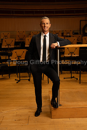 Media Portraits of Alexander Shelley, the Pacific Symphony's new Artistic and Music Director