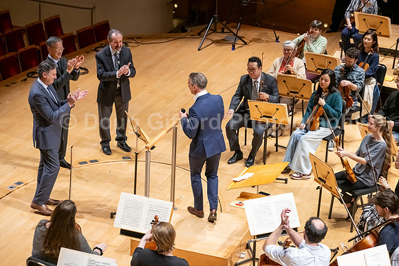 Pacific Symphony - Introduction of Alexander Shelley to the Orchestra