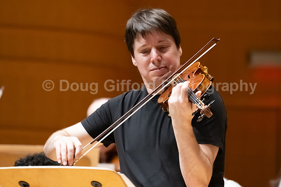 Pacific Symphony VIP dinner and rehearsal for Joshua Bell & Larisa Martínez: Voice & the Violin