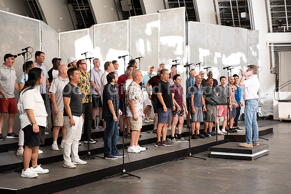 MenAlive at the Hollywood Bowl