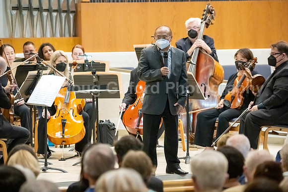 Pacific Symphony and the Pacific Chorale will present a “Concert for Healing”