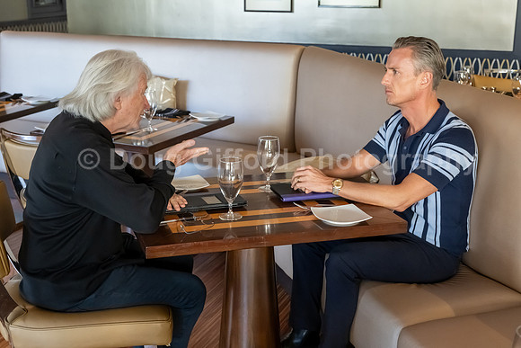 Pacific Symphony - Alexander Shelley had his first face-to-face meeting with Carl St. Clair