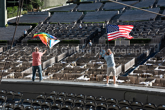 MenAlive at the Hollywood Bowl