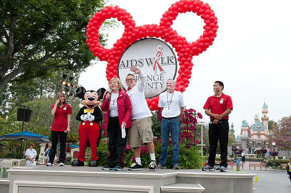 Aids Walk OC- ASF-OC, Disneyland