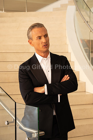 Media Portraits of Alexander Shelley, the Pacific Symphony's new Artistic and Music Director