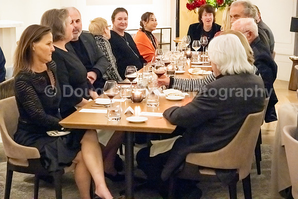 Pacific Symphony VIP dinner and rehearsal for Joshua Bell & Larisa Martínez: Voice & the Violin