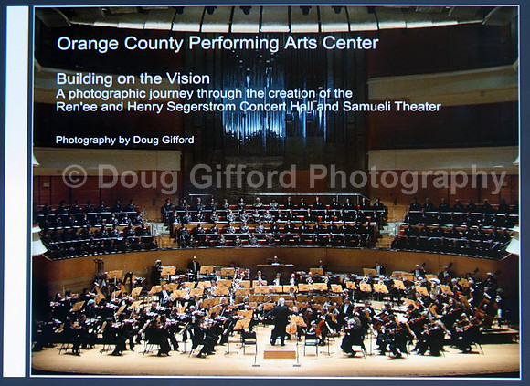 OCPAC Book - Building of Renee and Henry Segerstrom Concert Hall