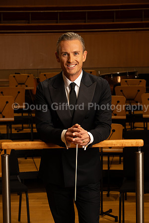 Media Portraits of Alexander Shelley, the Pacific Symphony's new Artistic and Music Director