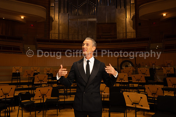 Media Portraits of Alexander Shelley, the Pacific Symphony's new Artistic and Music Director