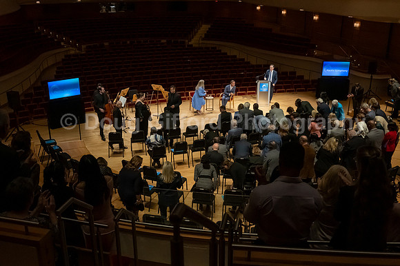 Pacific Symphony - Alexander Shelley / Announcement Day to the Media