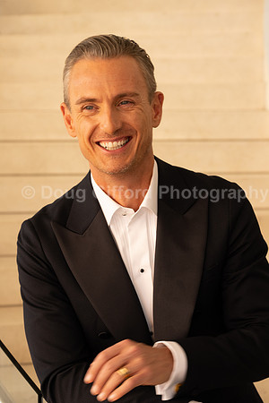 Media Portraits of Alexander Shelley, the Pacific Symphony's new Artistic and Music Director