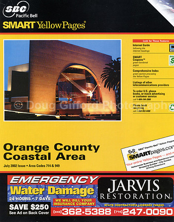 Pacific Bell Yellow Pages (Cover) July 2002