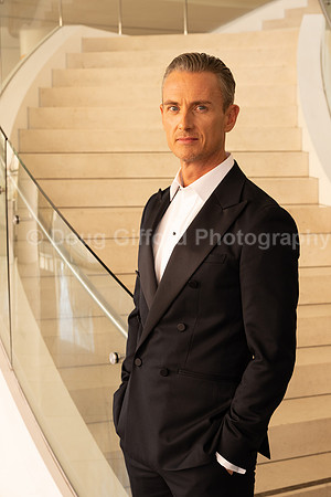 Media Portraits of Alexander Shelley, the Pacific Symphony's new Artistic and Music Director
