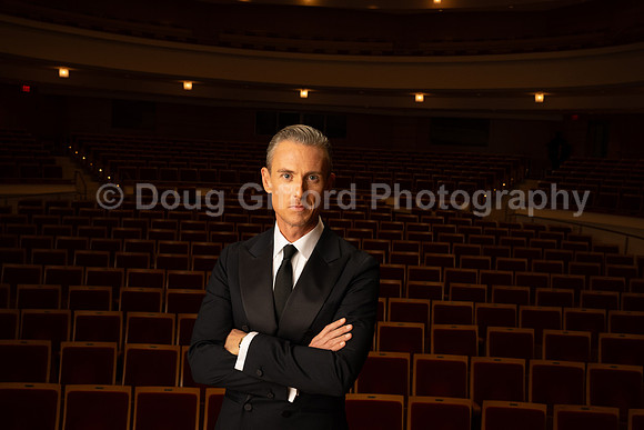 Media Portraits of Alexander Shelley, the Pacific Symphony's new Artistic and Music Director