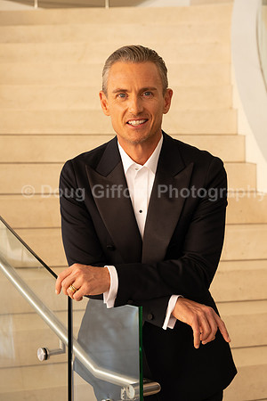 Media Portraits of Alexander Shelley, the Pacific Symphony's new Artistic and Music Director
