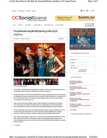 OC Social Scene - December 5, 2012