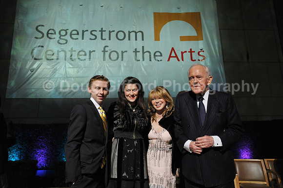 Orange County Performing Arts Center renaming ceremony to Segerstrom Center for the Arts.
