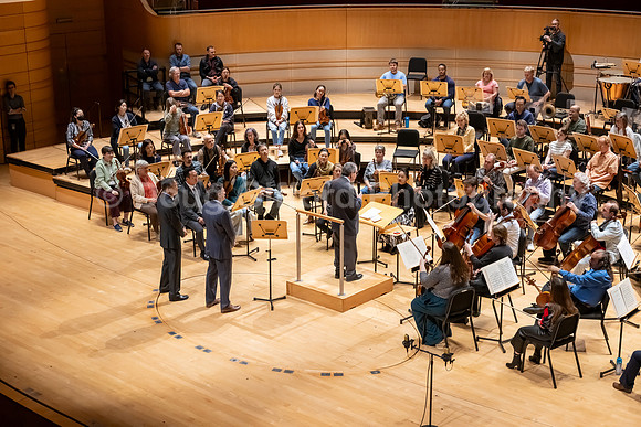 Pacific Symphony - Introduction of Alexander Shelley to the Orchestra