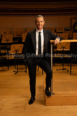 Media Portraits of Alexander Shelley, the Pacific Symphony's new Artistic and Music Director