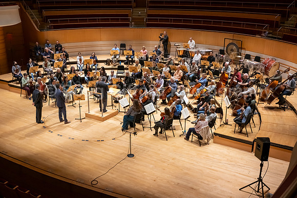 Pacific Symphony - Introduction of Alexander Shelley to the Orchestra