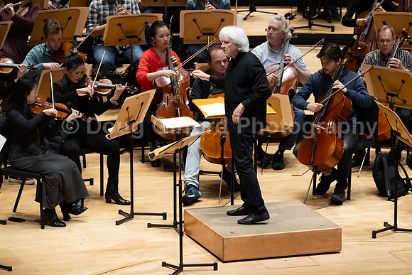 Pacific Symphony VIP dinner and rehearsal for Joshua Bell & Larisa Martínez: Voice & the Violin