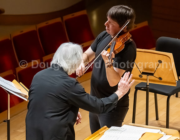 Pacific Symphony VIP dinner and rehearsal for Joshua Bell & Larisa Martínez: Voice & the Violin