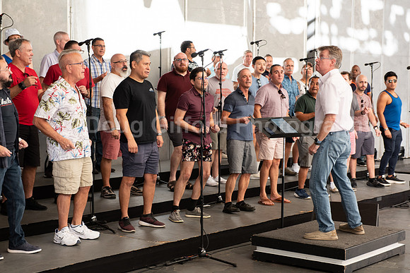 MenAlive at the Hollywood Bowl