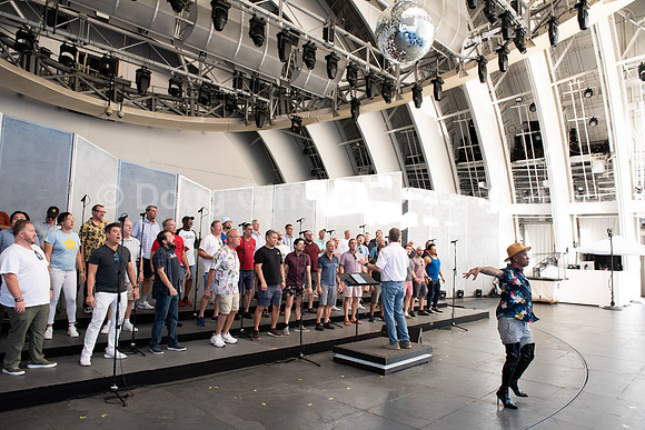 MenAlive at the Hollywood Bowl