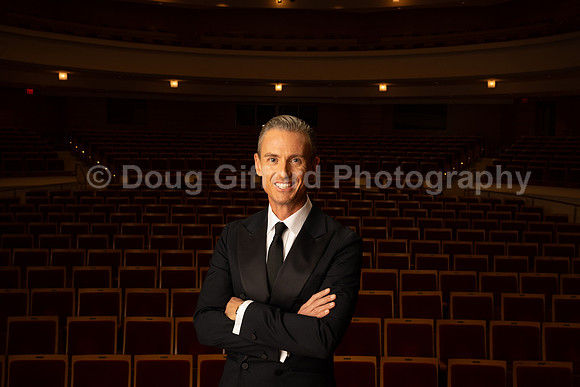 Media Portraits of Alexander Shelley, the Pacific Symphony's new Artistic and Music Director