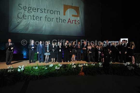 Orange County Performing Arts Center renaming ceremony to Segerstrom Center for the Arts.