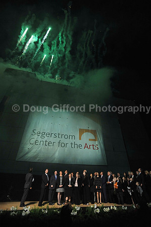 Orange County Performing Arts Center renaming ceremony to Segerstrom Center for the Arts.
