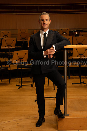 Media Portraits of Alexander Shelley, the Pacific Symphony's new Artistic and Music Director