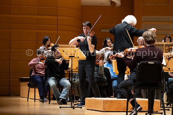 Pacific Symphony VIP dinner and rehearsal for Joshua Bell & Larisa Martínez: Voice & the Violin