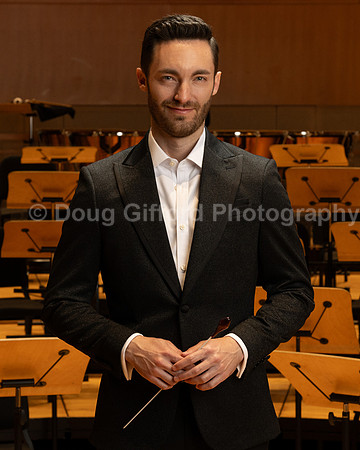 Portraits of the Pacific Symphony Artistic & Music Director Designate, Alexander Shelley and Pacific Symphony Principal Pops Conductor, Enrico Lopez-Yañez