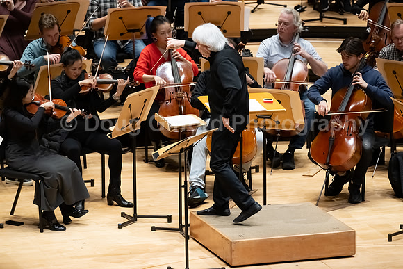 Pacific Symphony VIP dinner and rehearsal for Joshua Bell & Larisa Martínez: Voice & the Violin