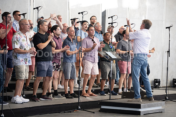 MenAlive at the Hollywood Bowl