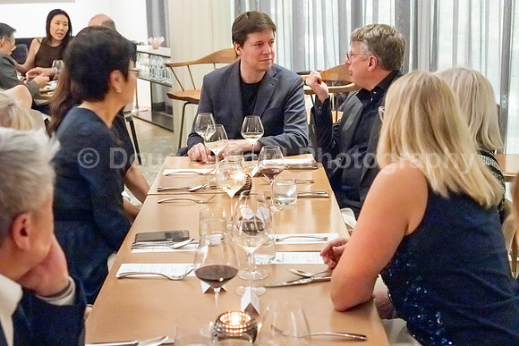 Pacific Symphony VIP dinner and rehearsal for Joshua Bell & Larisa Martínez: Voice & the Violin