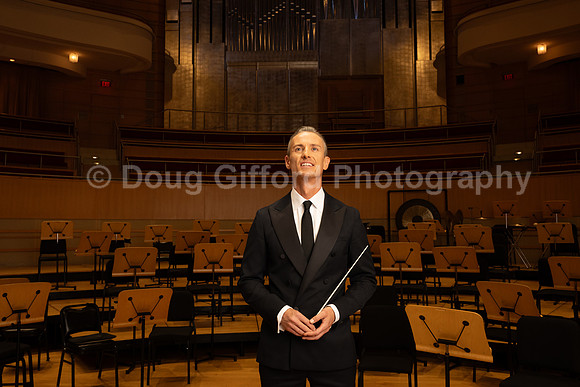 Media Portraits of Alexander Shelley, the Pacific Symphony's new Artistic and Music Director